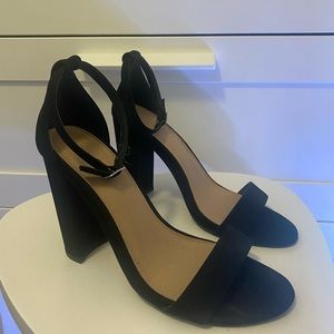 Charlotte Russe Black High Heels